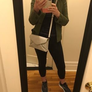 Anthropologie Whipstitch Crossbody/Envelope Clutch